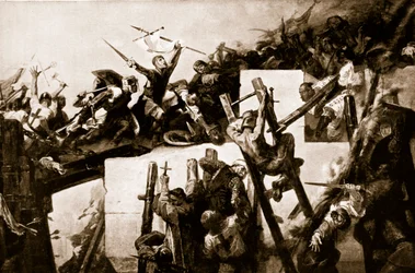 Godefroy de Bouillon au siège de Jérusalem